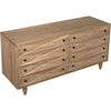 Noir Diamond Double Chest, Washed Walnut, 72.5" W