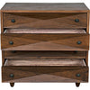 Noir Diamond Chest, Dark Walnut, 36" W