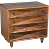 Noir Diamond Chest, Dark Walnut, 36" W