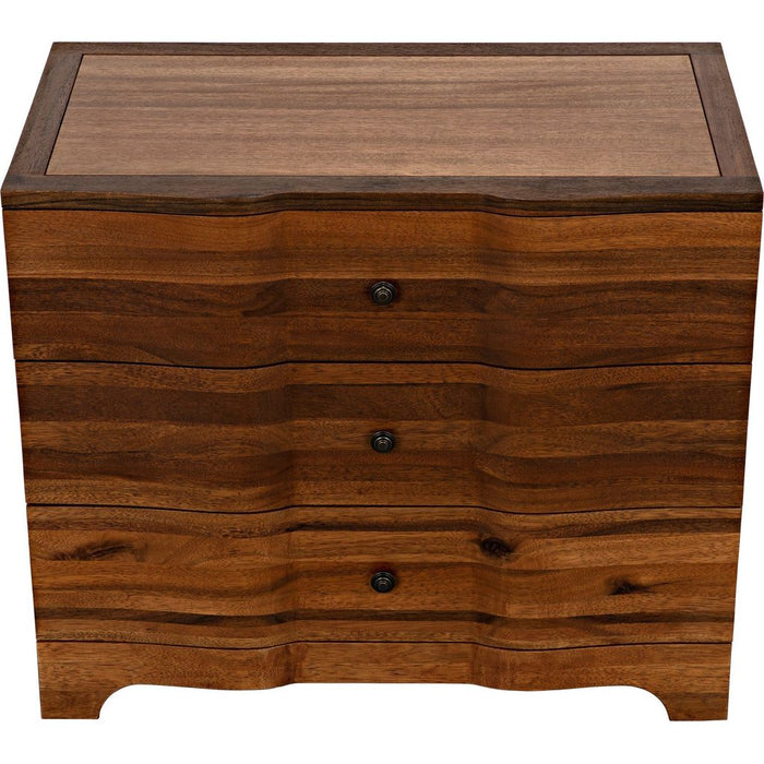 Noir Claudie Chest, Dark Walnut, 38" W
