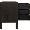Noir Conrad 6 Drawer Dresser, Pale - Mahogany & Veneer, 47.5" W