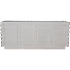 Noir Hikaru Dresser, White Wash - Mahogany & Veneer, 76" W