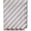Noir Hikaru Dresser, White Wash - Mahogany & Veneer, 76" W