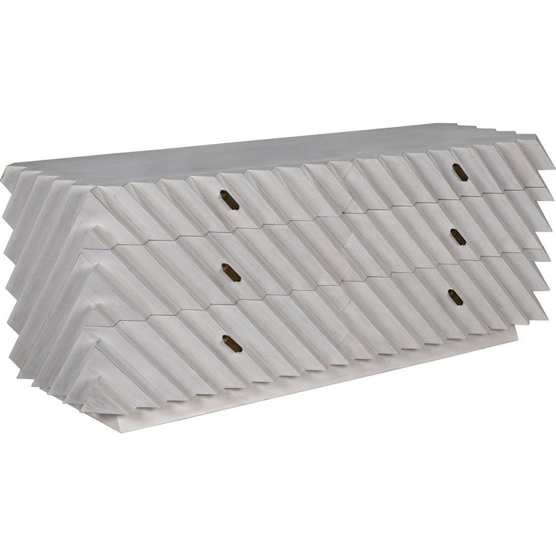 Primary vendor image of Noir Hikaru Dresser, White Wash - Mahogany & Veneer, 76