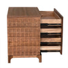 Noir Regent Sideboard - Walnut & Veneer, 39" W