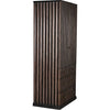 Noir Amunet Hutch, Pale Rubbed w/ Light Brown Trim, 35.5" W