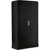 Noir Tresor Hutch - Industrial Steel, 47" W