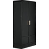 Noir Tresor Hutch - Industrial Steel, 47" W