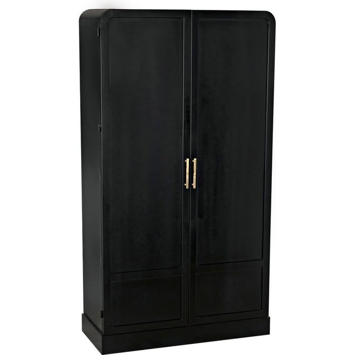 Primary vendor image of Noir Tresor Hutch - Industrial Steel, 47" W