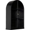 Noir Yoke Hutch - Industrial Steel & Glass, 52" W