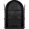 Noir Yoke Hutch - Industrial Steel & Glass, 52" W