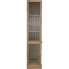 Noir Chester Hutch, White Oak, 61" W