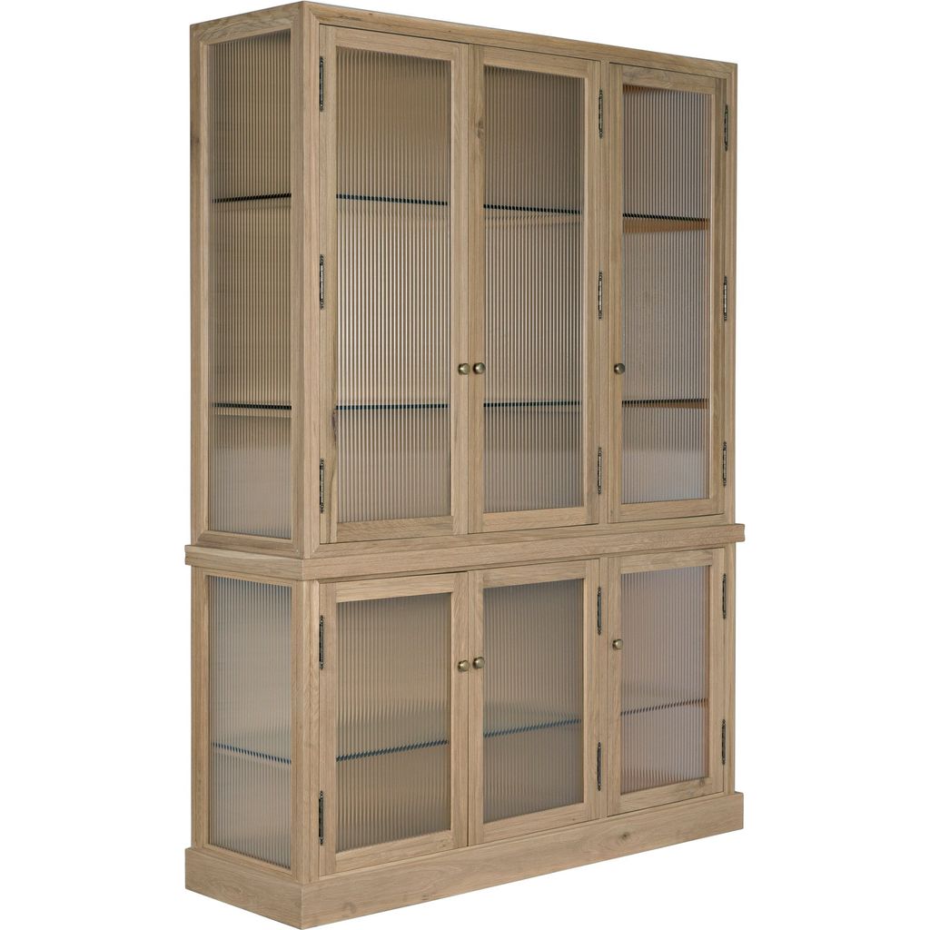 Primary vendor image of Noir Chester Hutch, White Oak, 61" W