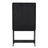 Noir Zane Cabinet - Industrial Steel & Glass, 42" W