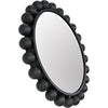 Noir Cooper Mirror, Black Steel