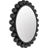 Noir Cooper Mirror, Black Steel