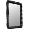 Noir Toshi Mirror, Hand Rubbed Black - Mahogany