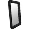 Noir Toshi Mirror, Hand Rubbed Black - Mahogany