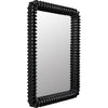 Noir Toshi Mirror, Hand Rubbed Black - Mahogany