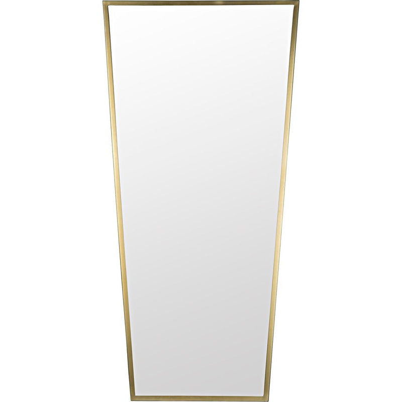 Primary vendor image of Noir Cassio Mirror, Steel w/ Brass Finish