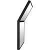 Noir Lazo Mirror, Black Steel