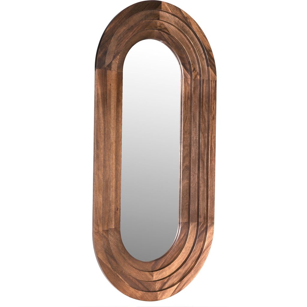 Noir New Fuss Mirror - Walnut