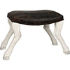 Primary vendor image of Noir Claw Leg Saddle Stool - Mahogany, 33" W