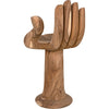 Noir Buddha Counter Stool - Teak, 19" W