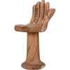 Noir Buddha Counter Stool - Teak, 19" W