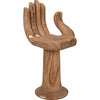 Noir Buddha Counter Stool - Teak, 19" W