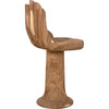 Noir Buddha Counter Stool - Teak, 19" W