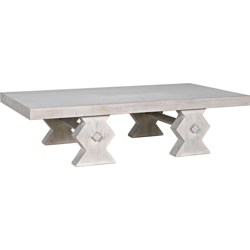 Primary vendor image of Noir Suzu Coffee Table, White Wash - Mahogany & Veneer, 38