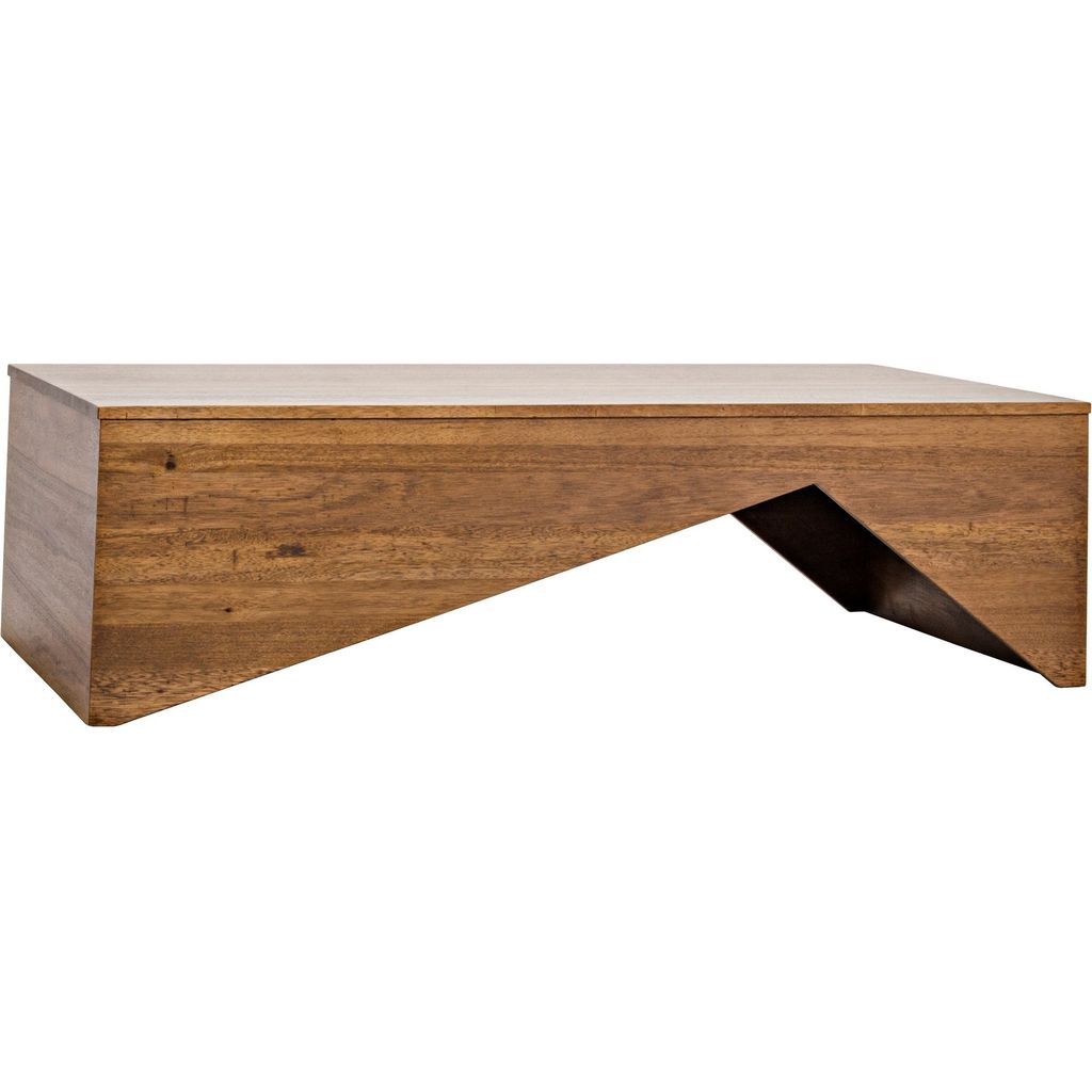 Primary vendor image of Noir Daiki Coffee Table, Dark Walnut, 32"