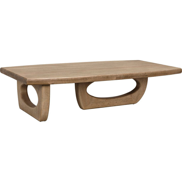 Primary vendor image of Noir Douglas Coffee Table, Bleached Walnut, 37.5"