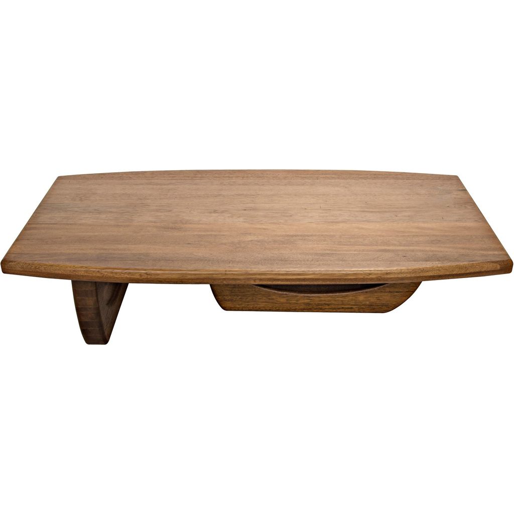 Noir Douglas Coffee Table, Dark Walnut, 37"