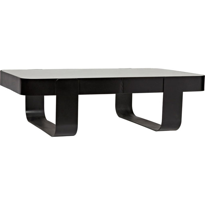 Primary vendor image of Noir Marshall Coffee Table, Black Steel, 34.5"