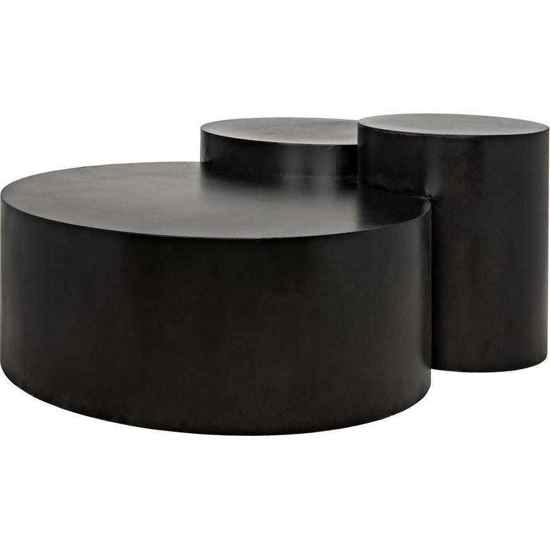 Primary vendor image of Noir Ella Coffee Table, Black Steel, 40