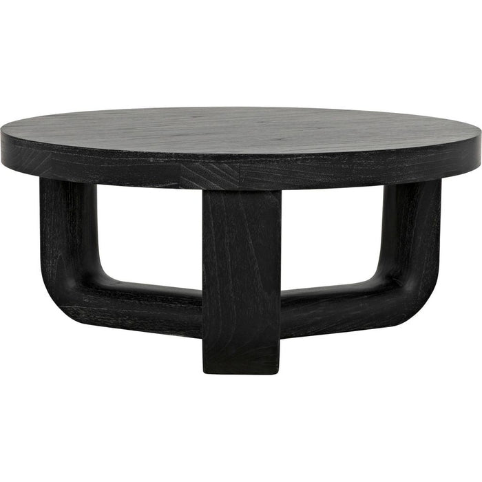 Primary vendor image of Noir Joel Coffee Table, Cinder Black - Mahogany & Veneer, 40"