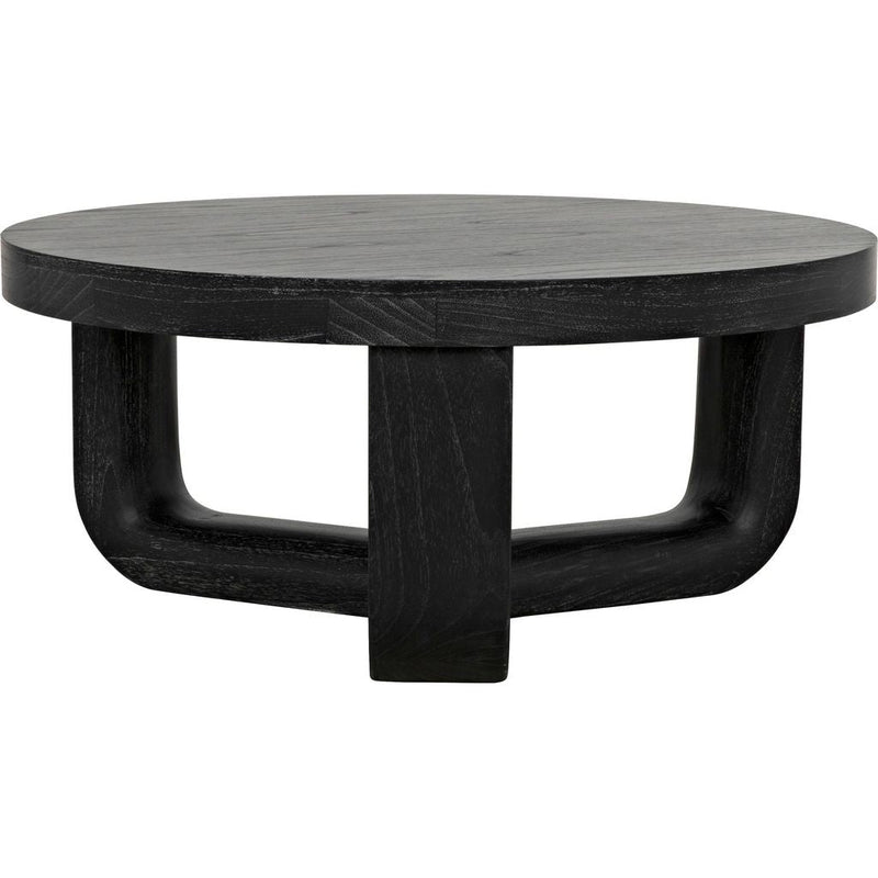 Primary vendor image of Noir Joel Coffee Table, Cinder Black - Mahogany & Veneer, 40