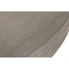Noir Joel Coffee Table, Distressed Grey - Wire Brushed Mahogany & Veneer, 40"