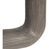 Noir Joel Coffee Table, Distressed Grey - Wire Brushed Mahogany & Veneer, 40"