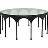 Primary vendor image of Noir Achille Coffee Table, Black Steel, 37"