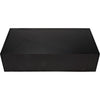 Noir Element Coffee Table, Black Steel, 36"