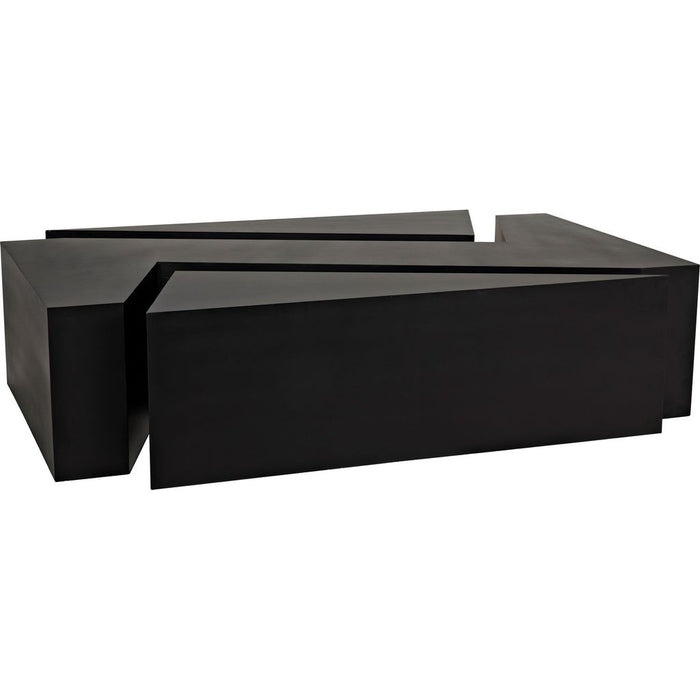 Primary vendor image of Noir Element Coffee Table, Black Steel, 36"