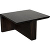 Noir Hagen Coffee Table, Ebony Walnut, 30"