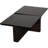 Noir Hagen Coffee Table, Ebony Walnut, 30"