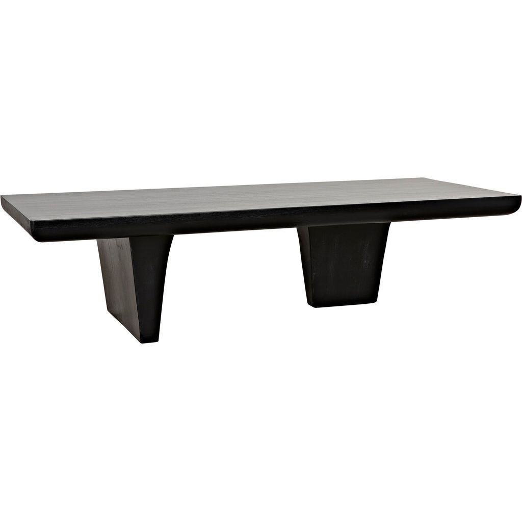 Primary vendor image of Noir Ward Coffee Table, Hand Rubbed Black - Mahogany & Veneer, 28"