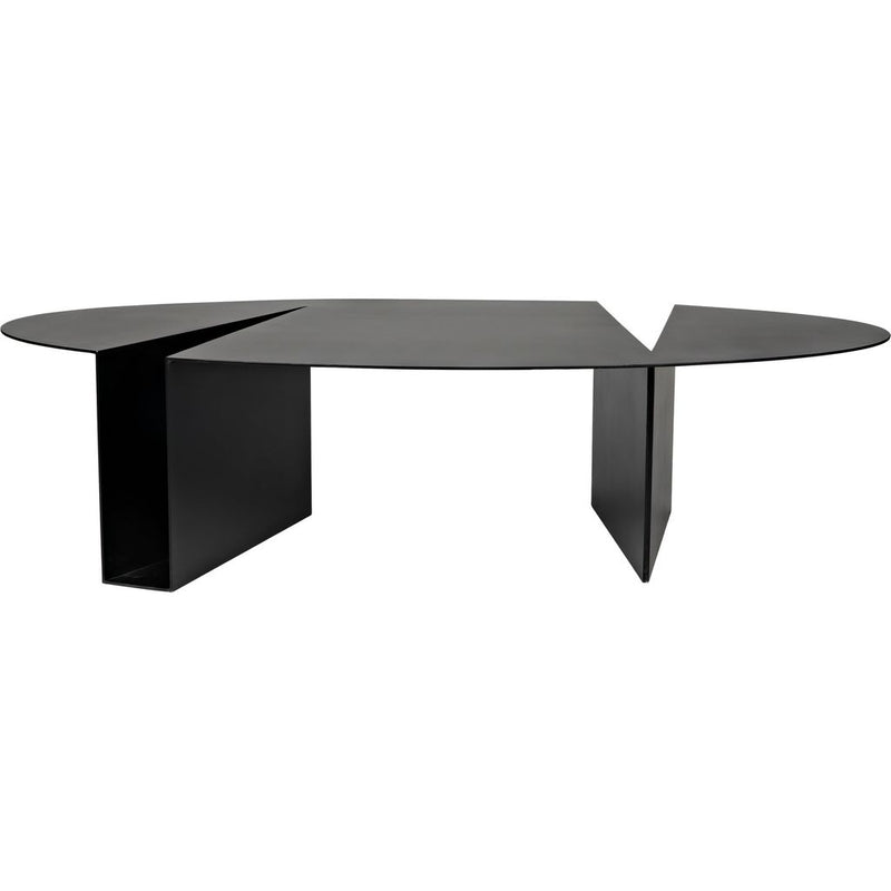 Primary vendor image of Noir Minerva Coffee Table, Black Steel, 29.5