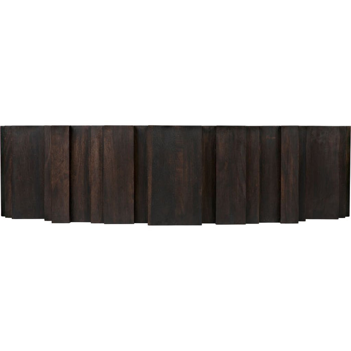 Noir Royce Coffee Table, Ebony Walnut, 36"