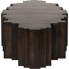 Noir Royce Coffee Table, Ebony Walnut, 36"